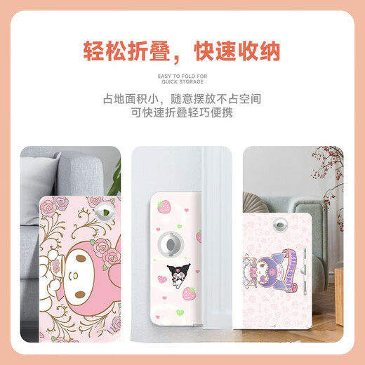 Shantou Lincun table foldable foldable bed table foldable dining table bed computer table bed small table VC-691 flat model - anti-slip reinforcement (60408