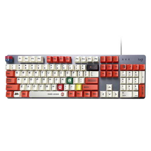 罗技（Logitech）K845 有线游戏机械键盘 G502 HERO 电竞有线鼠标 游戏鼠标 电竞键鼠游戏套装 G502HERO-淘气粉粉贴纸+K845青轴
