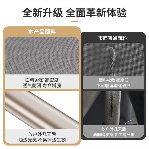 甄严选折叠床单人午休床折叠躺椅家用办公室午睡床简易行军床医院陪护床 圆管沉稳黑178*56【店长推荐】