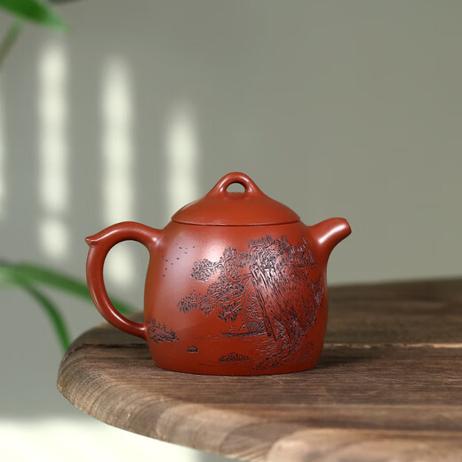 Hidden Pot World Government Subsidy Yixing Purple Clay Pot Purely Handmade Purple Clay Tea Set Teapot Dahongpao Qinquan Pot