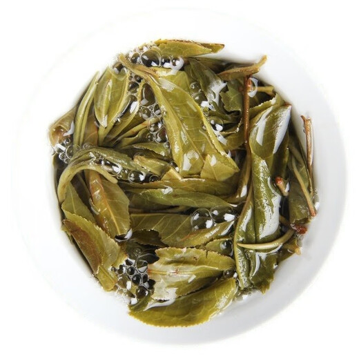 Mu Zhi 2021 Mingqian Bangdong ancient tree tea Pu'er tea handmade tea 357g Qizi cake raw tea cake