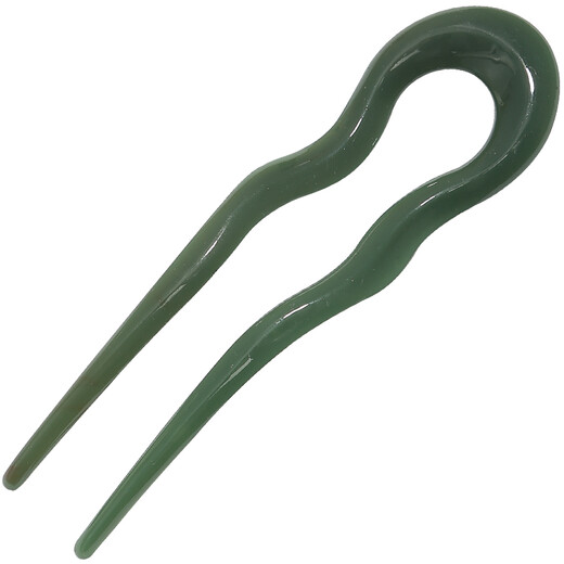 Meng Junchen simple U-shaped hairpin large retro Japanese hairpin hairpin adult versatile ball hairpin headdress black