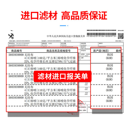 Siborun is suitable for 352 air purifier filter element filter X80 X83 X80C X83C X80/X83 heavy carbon formaldehyde removal upgraded version (bottom layer + middle layer + upper layer)