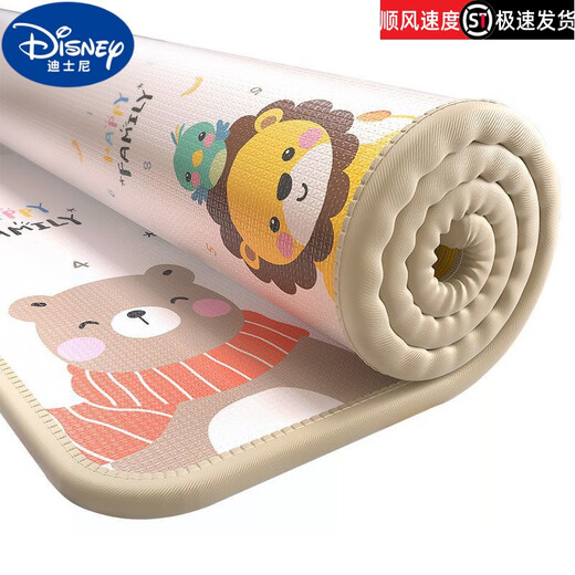 迪士尼（Disney）环保无味加厚爬行垫宝宝爬爬垫卧室家用婴儿童泡沫地垫隔凉防水软 全新升级:双面防扣2厘米(宝妈必 必选款2.2米X2米