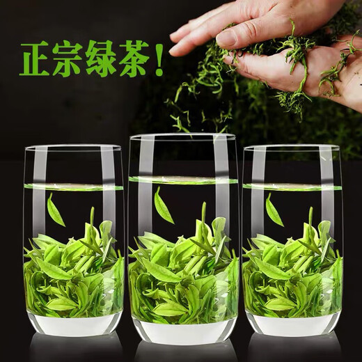 Ganxiangpo New Tea Alpine Cloud Mist Green Tea Before the Rain Spring Tea Strong Fragrance Durable to Steeping and Sufficient Sunlight Maojian Green Tea 125g 500g 125g Bag Sample