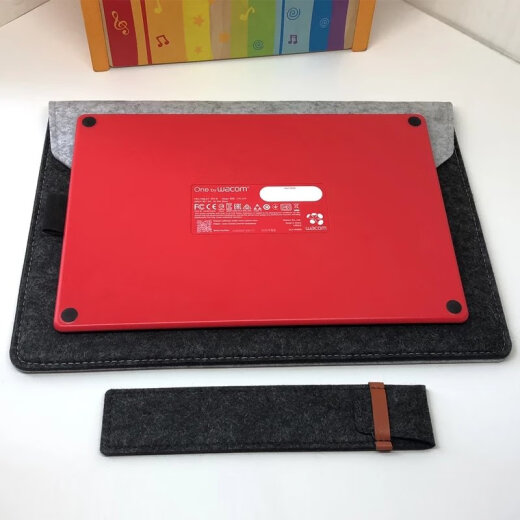和冠（Wacom）数位板保护套CTL672/472/6100 高漫1060/M6手绘板收纳防护包 DTH1320数位屏(送笔袋) 1x1cm