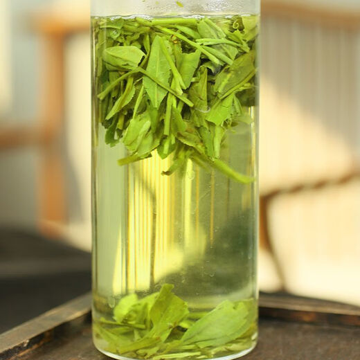 Ganxiangpo 2024 new tea Yuqian Hangzhou Longjing tea high mountain spring tea sprout green tea bean flavor ration tea Yuqian Longjing spring tea (canned) 500g