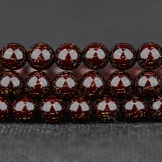 Sandelholz-Kollektionskollektion, Indianer kleines Blatt rotes Sandelholzarmband Buddhistische Perlen für Männer und Frauen, voller Sterne, hohes Öl und dichter Ton und kulturelles Reliquien-Armband [altes Produkt TJ9763] Eine Sache, eine Aufnahme, voller Sterne 7mm*108