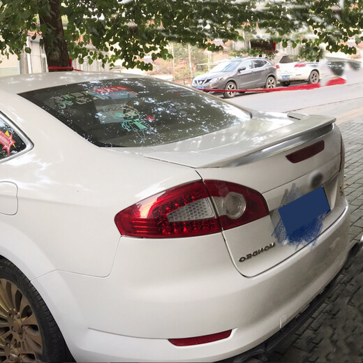 Drilling technology is suitable for 13-22 Ford new Mondeo rear wing modification sports large tail press 07-15 old model 13-22 Mondeo Tanzanite Blue