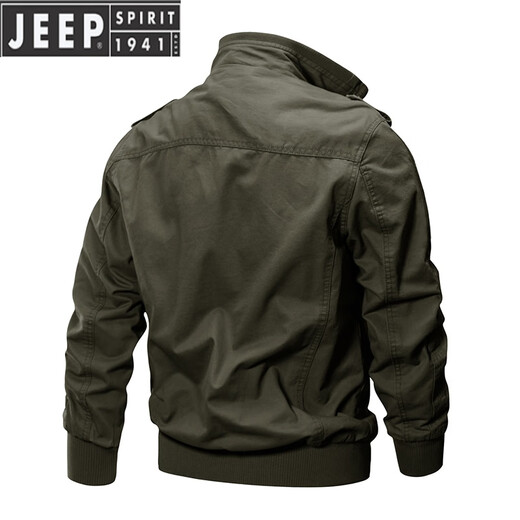 JEEP SPIRIT品牌男装男士德国执政官飞行员外套男夹克二战美军军迷战术外套 9903迷彩色(薄款) 165-180斤 建议 3XL