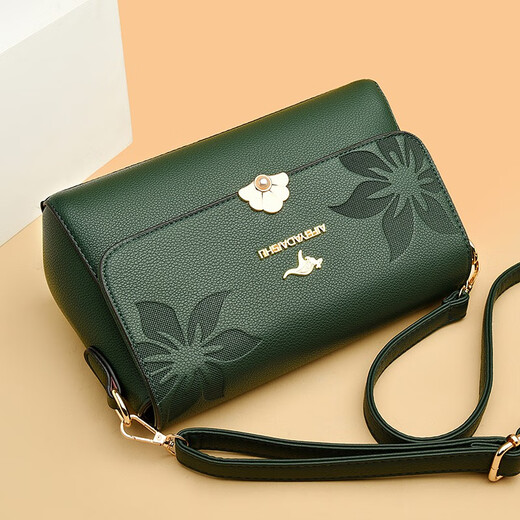 Beihu brand genuine leather crossbody bag women's bag 2023 new women's bag small bag gift mother bag middle-aged portable shoulder bag red