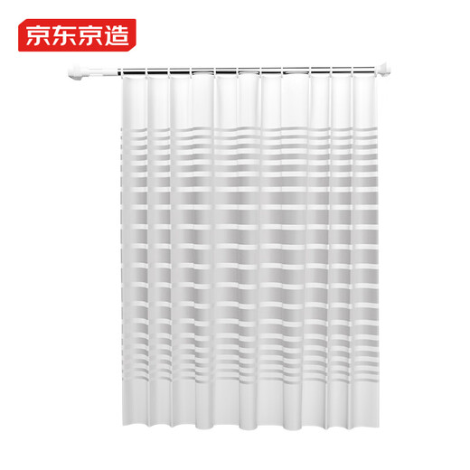 JD shower curtain anti-mold series bathroom thickened wide waterproof and dark-shading shower shower room partition curtain 160*180cm