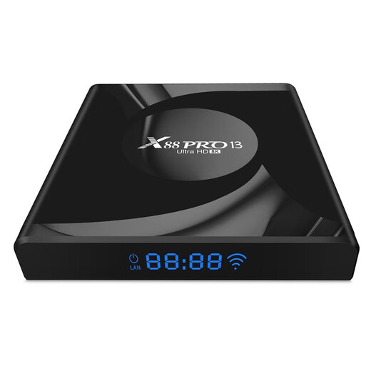 AIRWORLD foreign trade TV box X88 PRO 13 native Android 13 HD 8k network player WIFI6 Bluetooth 5 2GB 16GB overseas version