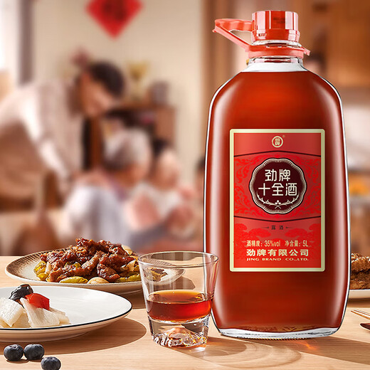 劲牌 十全酒 35度 5L大桶 量贩 礼盒装 养生酒 自饮送礼