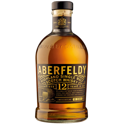 艾柏迪（Aberfeldy）艾柏迪洋酒威士忌单一麦芽苏格兰威士忌英国原装进口 艾柏迪12年