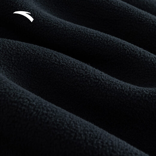 ANTA Polar Fleece Jacket丨Men's New Winter Fleece Jacket Thickened Warm Stand-up Collar Sports Top Jacket