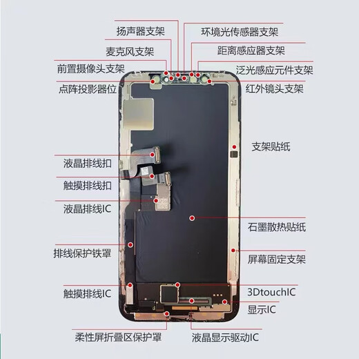 Leishen Apple 11 screen is suitable for iPhone 11 screen mobile phone LCD display, internal and external cracked screen, cracked screen, broken screen repair and replacement with new touch screen, black assembly