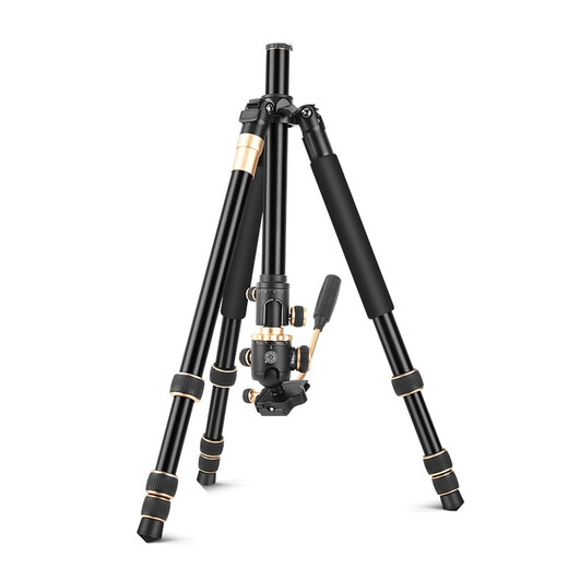 Lightweight Era Q888 Overhead Shooting Tripod Camera Micro SLR Bracket Central Axis Horizontal 90 Degree Vertical Macro Horizontal Shooting Cross Arm Rod Photography Camera Mobile Phone Video Photography Portable Tripod Q888 (Aluminum Alloy) Ball Handle Head
