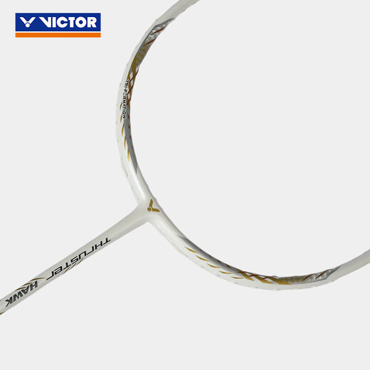 威克多（VICTOR）羽毛球拍胜利专业球拍神速瑶光纳米7进攻球拍胜利小隼TK30小鬼斩 【白金小隼4U】TK-HAWK赠70线
