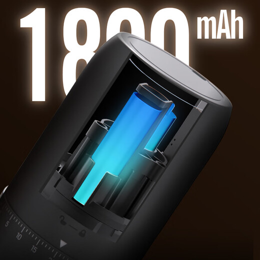 CLITON electric coffee grinder, external adjustable coffee bean grinder, portable hand-pour coffee grinder, automatic grinder