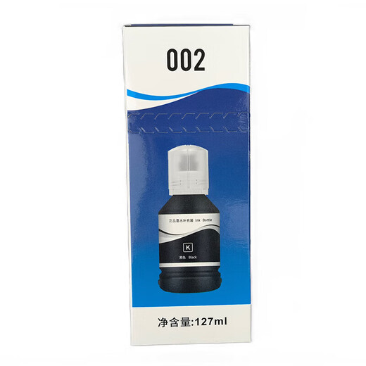 Shengmeijia eignet sich für Epson L6166L6168L6176L6178L6198 Color Inkjet Drucker Tintenpatrone Tinte Bin Originalqualität 002 Schwarze Tinte