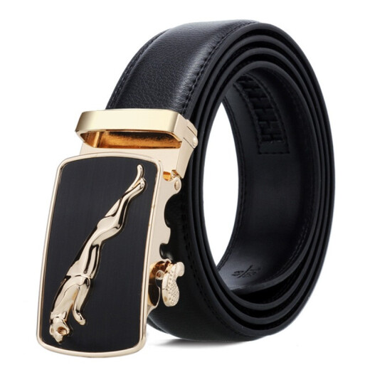 Muchiston belt men's business trend men's young and middle-aged automatic buckle fashion belt men's belt sports car style 110CM