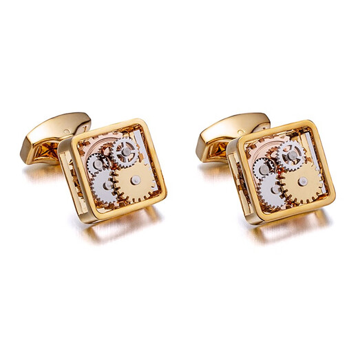 Nosskiss High-End-Hemd Manschette Link Ausrüstung Ärmeln Nagel Männer Manschuppen Nagel Hemd Button Geburtstag Geschenkmethode Geburtstag Geschenk Golden
