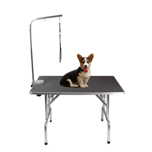 Chunzhou N-304 Folding Beauty Table Beauty Table Pet Dog and Cat Beauty Supplies Pink