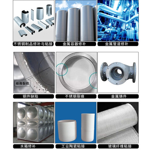 Shuofi 5012g Hochtemperatur Stahl Reparaturmittel Hochtemperaturfeste Edelstahl -Stahlkleber Tank Wasserleitungsleckage Stecker Dichtungsschweißscheld Reparaturkleber Metallschweißung Trachom Riss Reparaturmittel Reparaturmittel