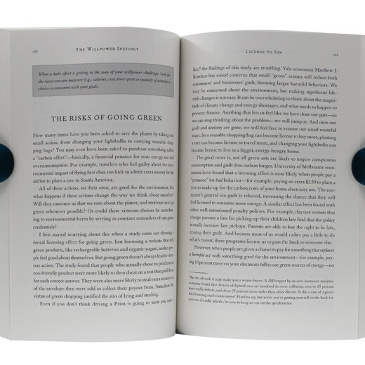 自控力 英文原版 The Willpower Instinct斯坦福大学广受欢迎心理学课程 自我提升