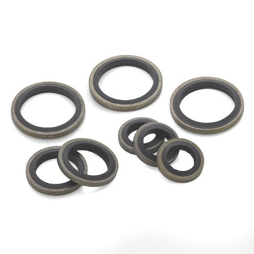 XMSJJB982 combination gasket nitrile metal sealing gasket sealing ring oil pipe seal combination gasket inner diameter 30*outer diameter 3820 pieces