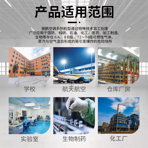 Yingpeng (GYPEX) industrial air conditioners, chemical workshops, substations, ammunition depots, etc. are suitable for industrial high-power vertical cabinet air conditioners BFKG-7.5
