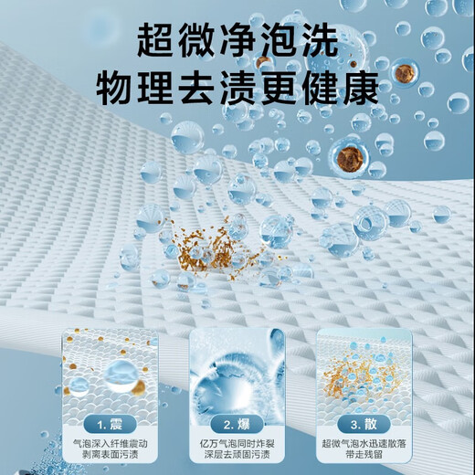 LittleSwan Little Sponge 2.0 Underwear Washing Machine Small Fully Automatic Home 3KG Wall Mount Baby Mini Ultra-Fine Clean Foam TG30M80 Trade-in State Subsidy