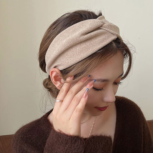 Xiangwan hair band, feminine hair band, wide-brimmed hair band to tie hair, simple face wash, crushed hair hood, hair band, hair accessories gift