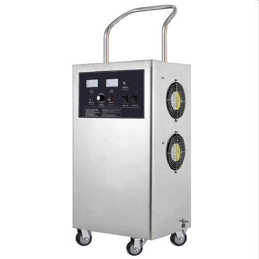 Quanju QJ Ozone Disinfection Machine Mobile Air Purifier Household Sterilization and Disinfection Water Treatment Ozone Generator 10g 20g Formaldehyde Removal New Home Decoration Artifact Ozone Generator 20g/h Applicable Area (200-300)