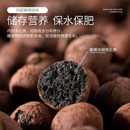 Stanley medium ceramsite bottom small ceramsite soil for flower cultivation special succulent flower paving flower pot flower gardening 5L