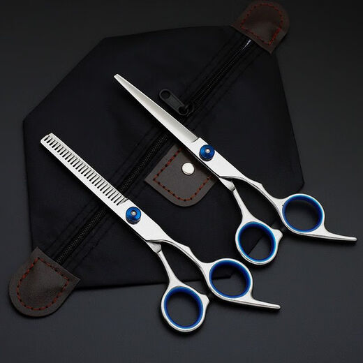 
Sharp and durable hair-blocking new home hair scissors sharp and durable teeth cut flat cut thin scissors hair cut [regular home version] Practical hair-brushing 0 basic haircut: [flat cut + bangs]