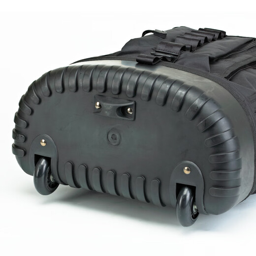 FASITE Backpack Tool Bag Trolley Backpack Canvas Thickened Multifunctional Repair Kit Rubber Bottom Special Large Tool Bag Black