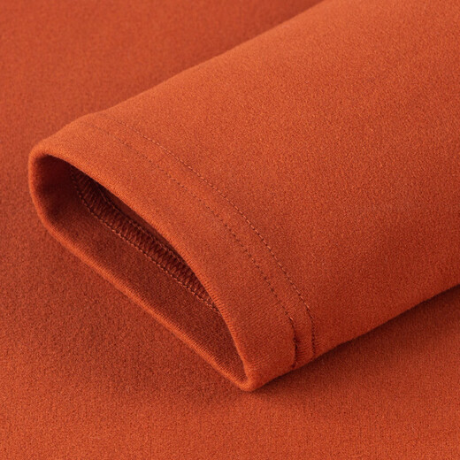 Romon halb hoher Hals Deutsch Samt Herbst und Winter warme lange Ärmeln Männer modische lässige vielseitige T-Shirt 840 Weiß 175