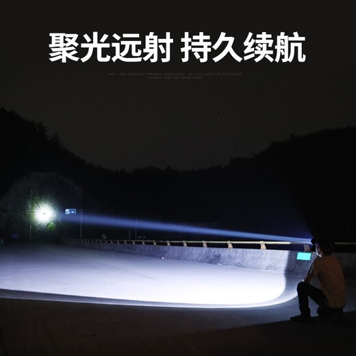 Shenyu-Scheinwerferaufladbares LED High Light Long-Langstrecken-Köpfe, die mit dem Kopf montiert ist, ultraleuchter kleiner Mini-Scheinwerfer No-Induktion 9900W Single Lithium Batterie
