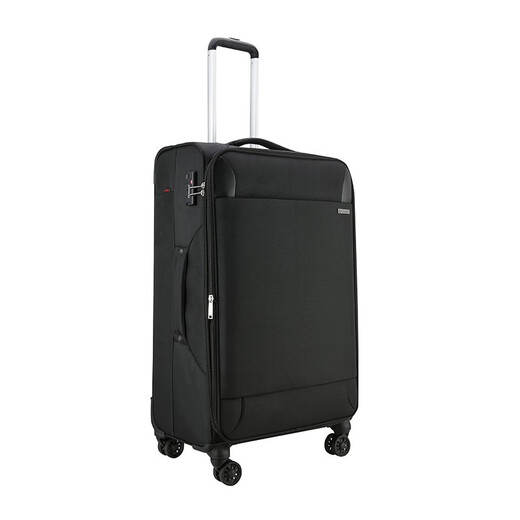 
Diplomat Diplomat suitcase Men's business suitcase expandable soft box boarding trolley case DH-826 series Black 28 inches - suitable for long distance [requires for check-in]