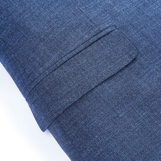 Shanshan (FIRS) suit men's autumn style business young and middle-aged elastic small suit casual men's single suit jacket formal business wear top suit wedding dress 2036 blue 175