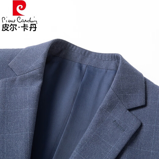 皮尔卡丹（pierre cardin）西服男商务西装男士西服套装外套伴郎新郎正装休闲正装衣服二件套 1D090A二件套 上衣+裤子 L 175/48A 128-140斤左右
