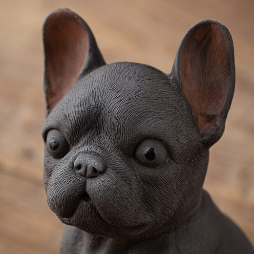 Yuxuan Creative Purple Clay Tea Pet Zodiac Dog Ornaments Boutique Can Raise Pastoral Dogs Prosperous Tea Accessories Handmade Tea Play ZL--Pastoral Dog