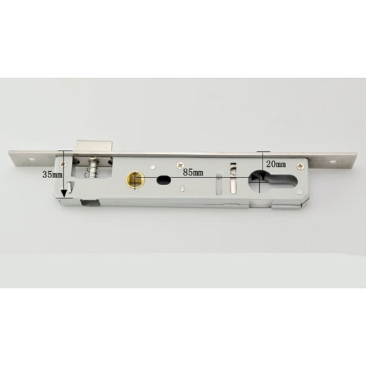 Youpuxin 8520 8525 8530 8535 Corps de verrouillage de porte Aluminium Porte verrouillage du corps Swing Porte verrouillage du corps Broken Bridge Boîte 8520 9225 Corps de verrouillage 45-55 mm Type universel sans clé