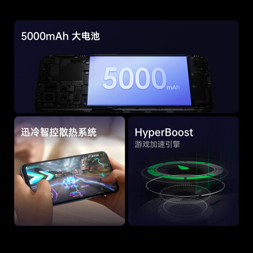 OPPO K9x 5G mobile phone 8+256GB Obsidian Warrior Dimensity 810 5000mAh long battery life 64 million triple camera camera phone