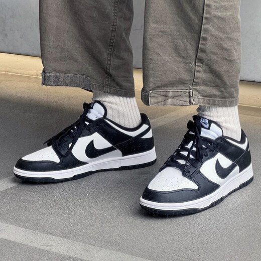 Nike Offizielle Website offizielle Herrenschuhe und Frauenschuhe Paar Sneakers Klassiker Schwarz-Weiß-Panda Dunk Nicht-Schlupf-Kee-Resistante Casual Shoes DD1391-100 Männer/CW1590-100 Frauen 39 Frauen