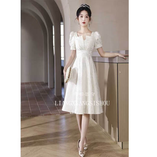 Seidler Evening Dress Light Роскошная ниша высококачественная обручальная помолвка белый ежедневный носимый красивое платье принцессы для взрослых подарки для девочки с белыми 2xl