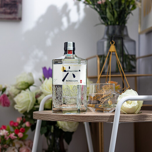 三得利（Suntory）六金酒ROKU日本进口日式利口酒杜松子酒 43度 六金酒 700mL 1瓶 43度(欧版)