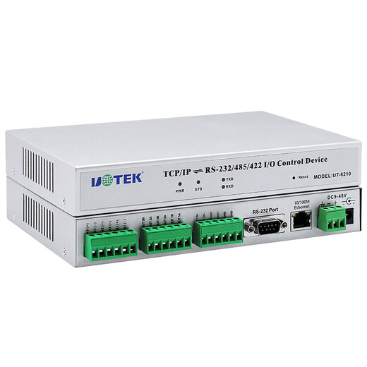UT-6210 TCP/IP zu RS232/485/422 Remote-Netzwerk-E/A-Controller UT-6210